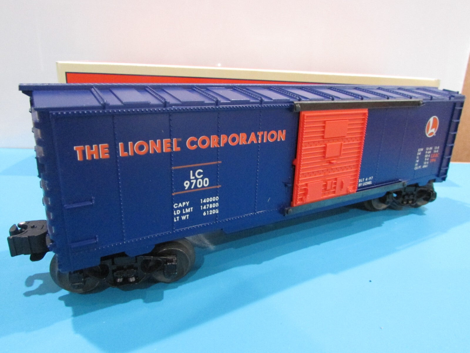 O Scale Lionel 6-2900 1997 Lionel Rairoader Club 6464 Box Car Lot#0749