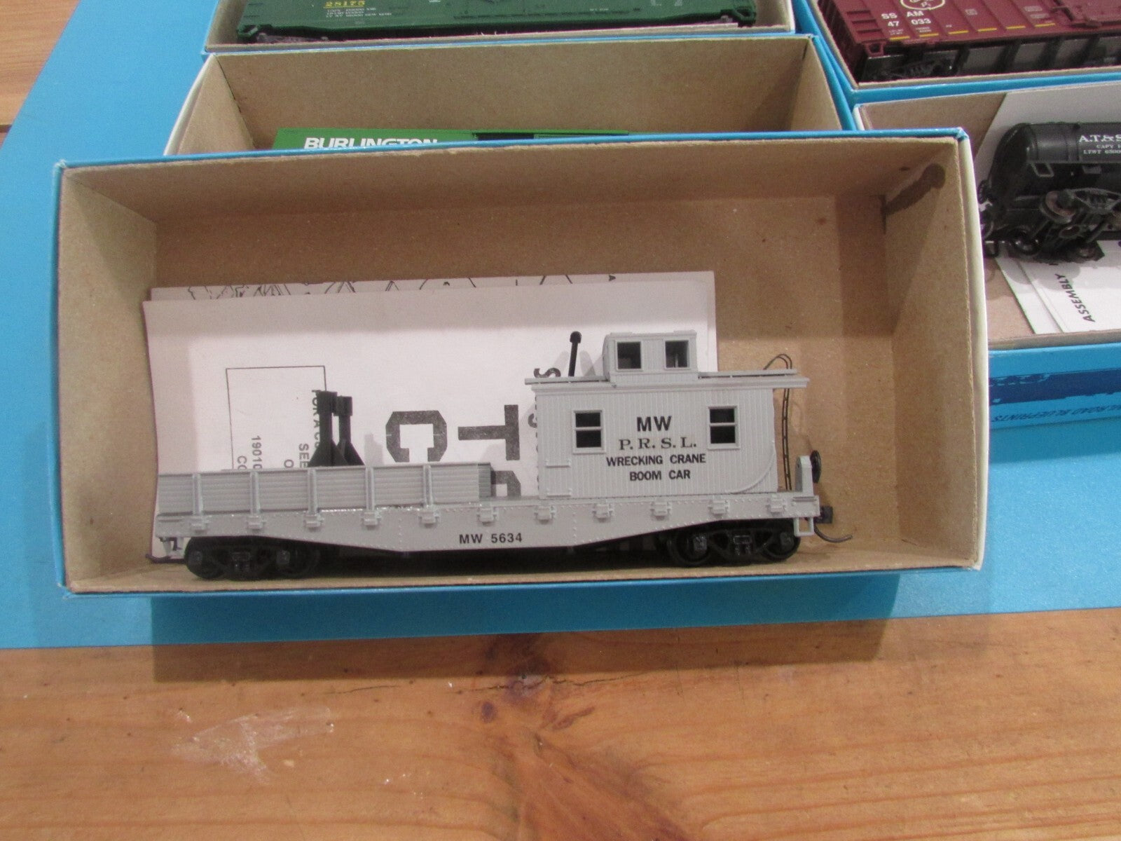 HO Scale Athearn (6) Assorted Freight Cars RTR Lot#2361