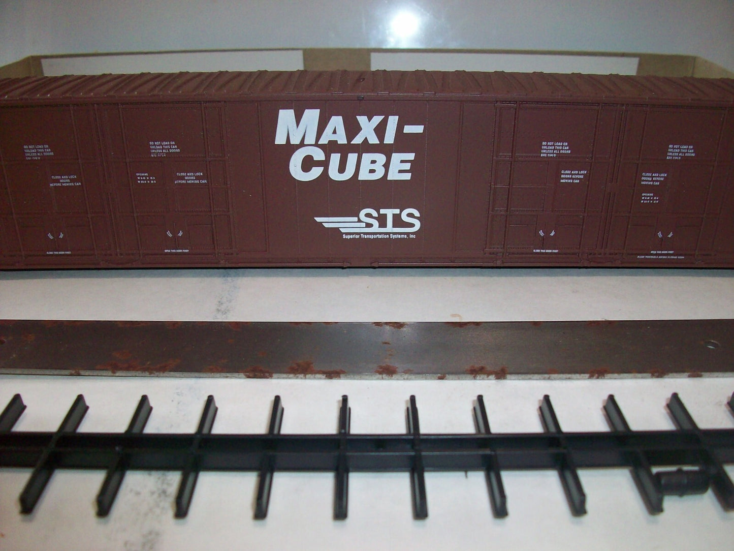 HO Scale Athearn 86' Hi-Cube Max Cube STS(Superior Transportation Syst Lot#4055