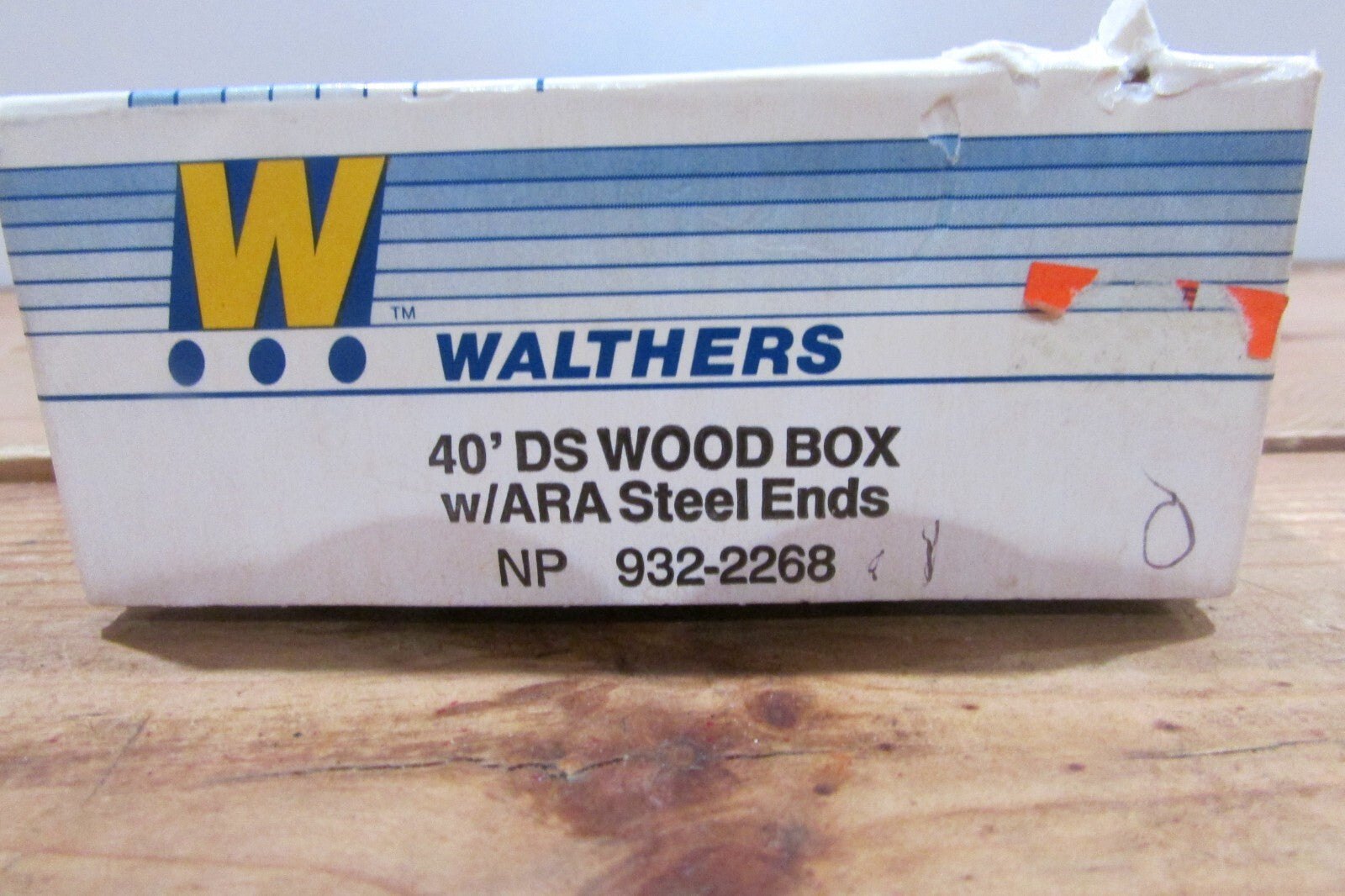 HO Scale Walthers 932-2268 40' SS Wood Box Car w/ Dreadnaught Ends NP