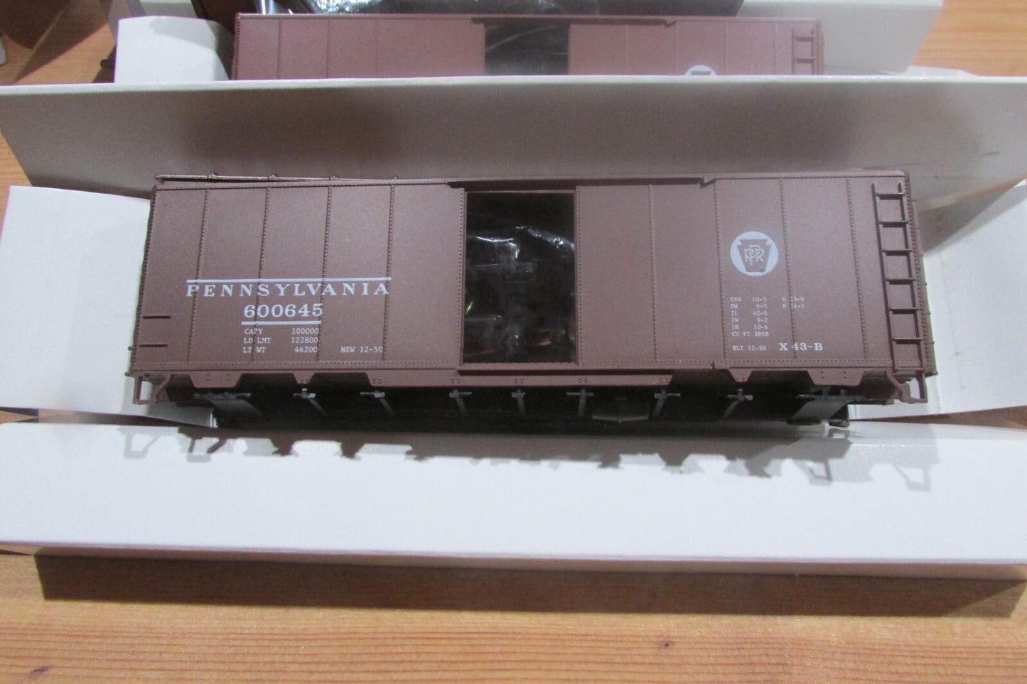HO Scale US Front Range Product (2)Pennsylvania Box Cars Lot#0590