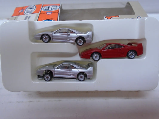 Ho Scale Con-Cor 04-004505(2) Ferrari F-40 Lot#4273