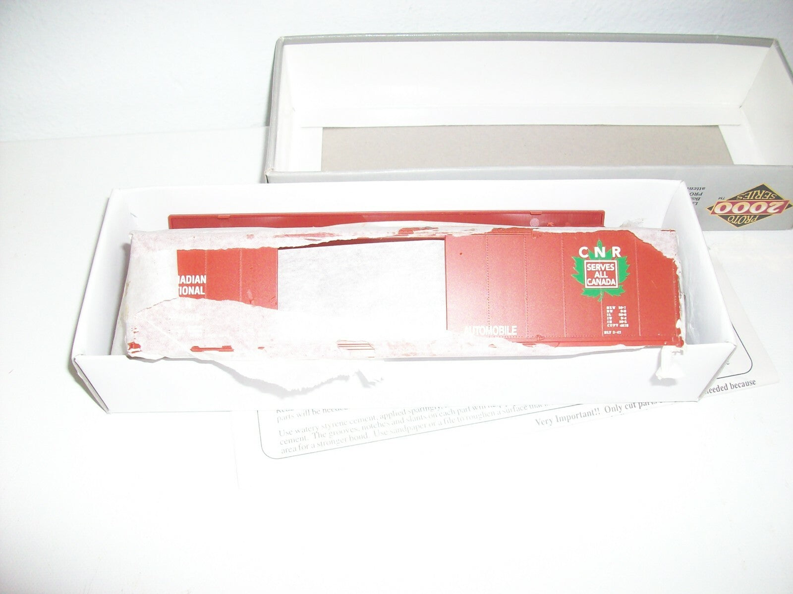 Ho Scale Proto 2000 50' Automobile Box Car "Canadian National" Lot#0430