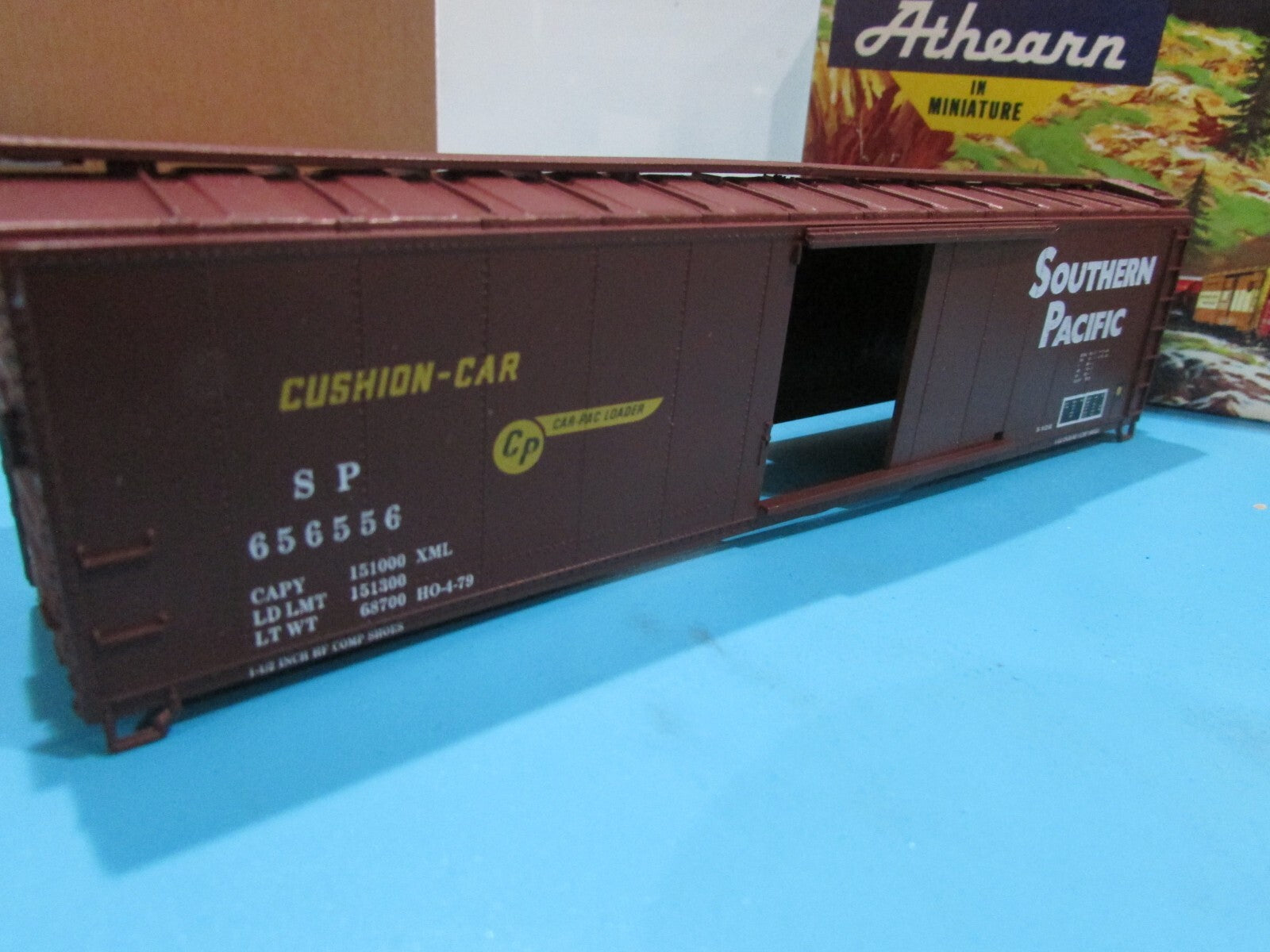 HO Scale RRCR 123 Southern Pacific 50' Single Door BoxCar Kit Lot#0929