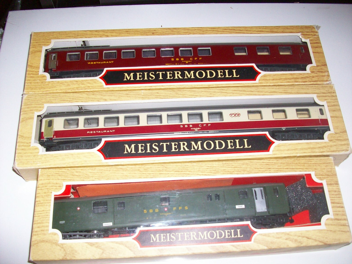 Ho Scale Liliput Assorted Passenger Cars (3) Lot#0447