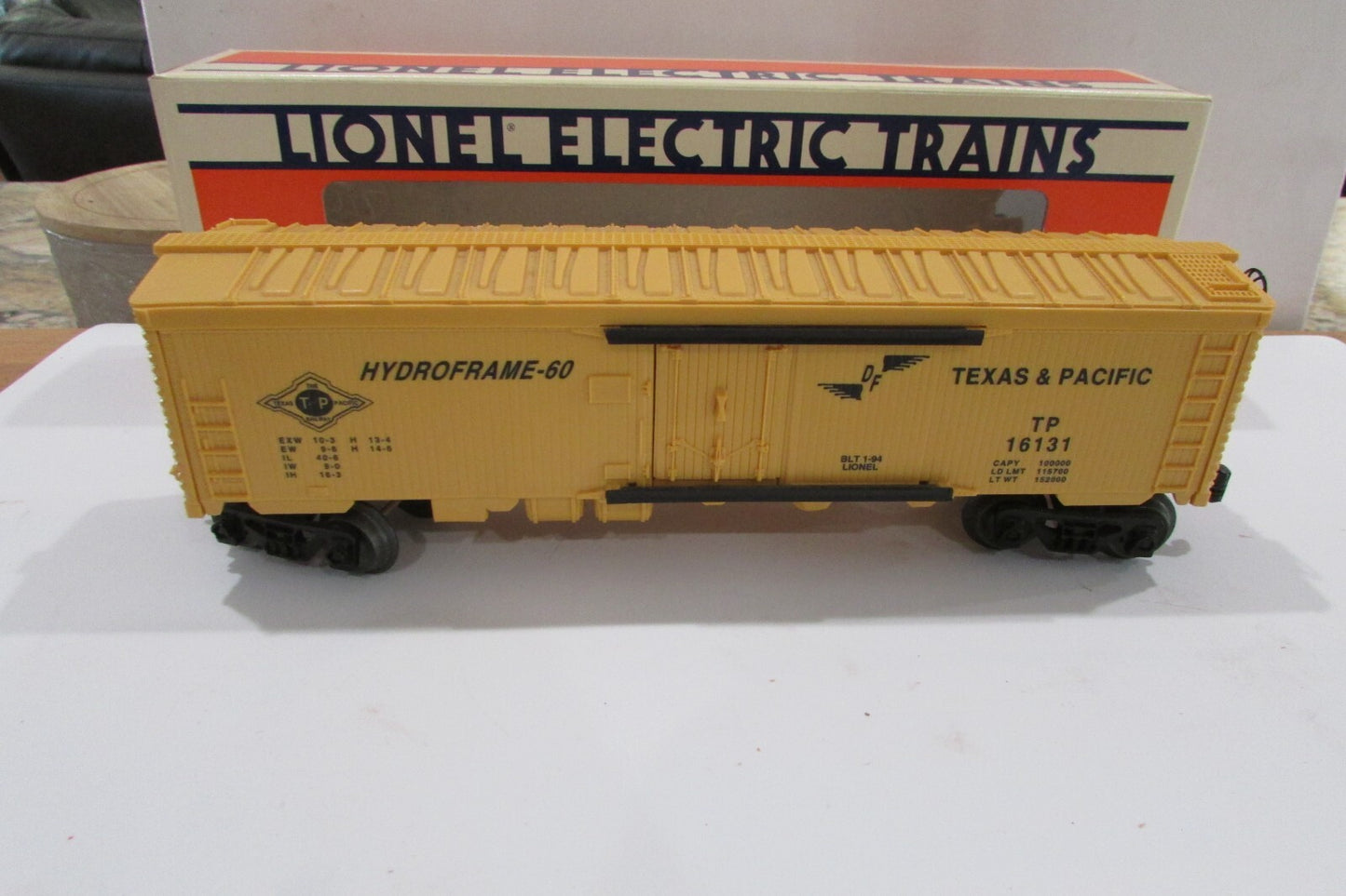 O Gauge  Lionel 6-16131  Texas & Pacific Reefer LN/Box Lot#2827
