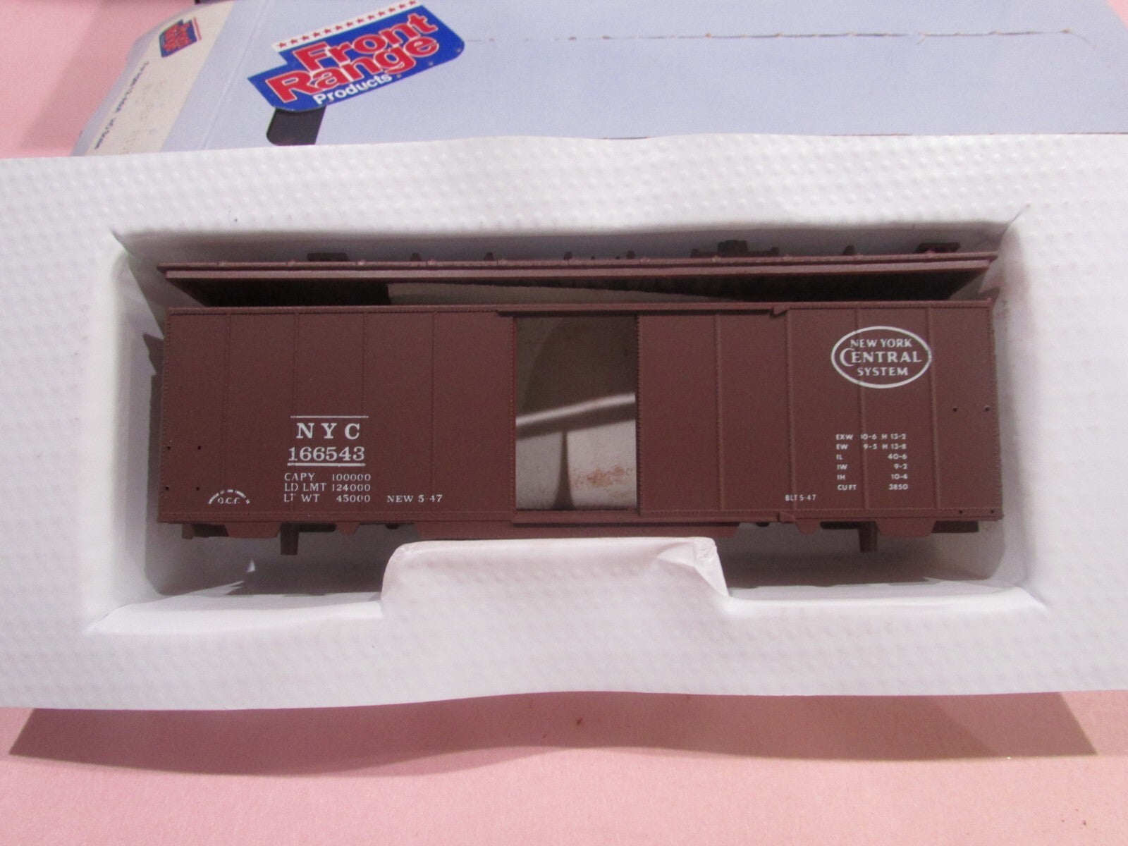 HO Scale Front Range Products (4) Assorted Freight Cars Lot#1092