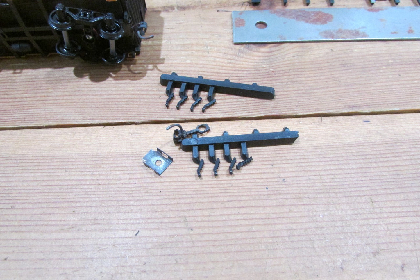 HO Scale Athearn (4) Assorted Freight Cars 40ft Reefer ATSF Lot#4228