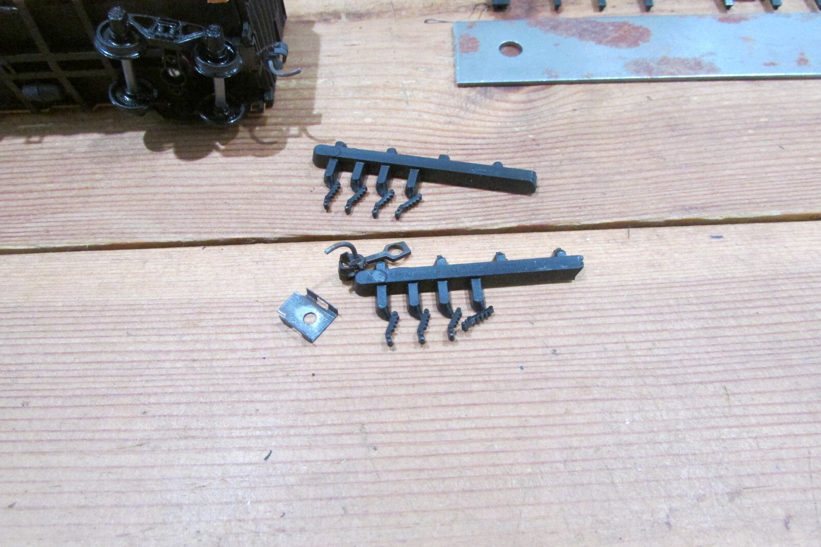 HO Scale Athearn (4) Assorted Freight Cars 40ft Reefer ATSF Lot#4228