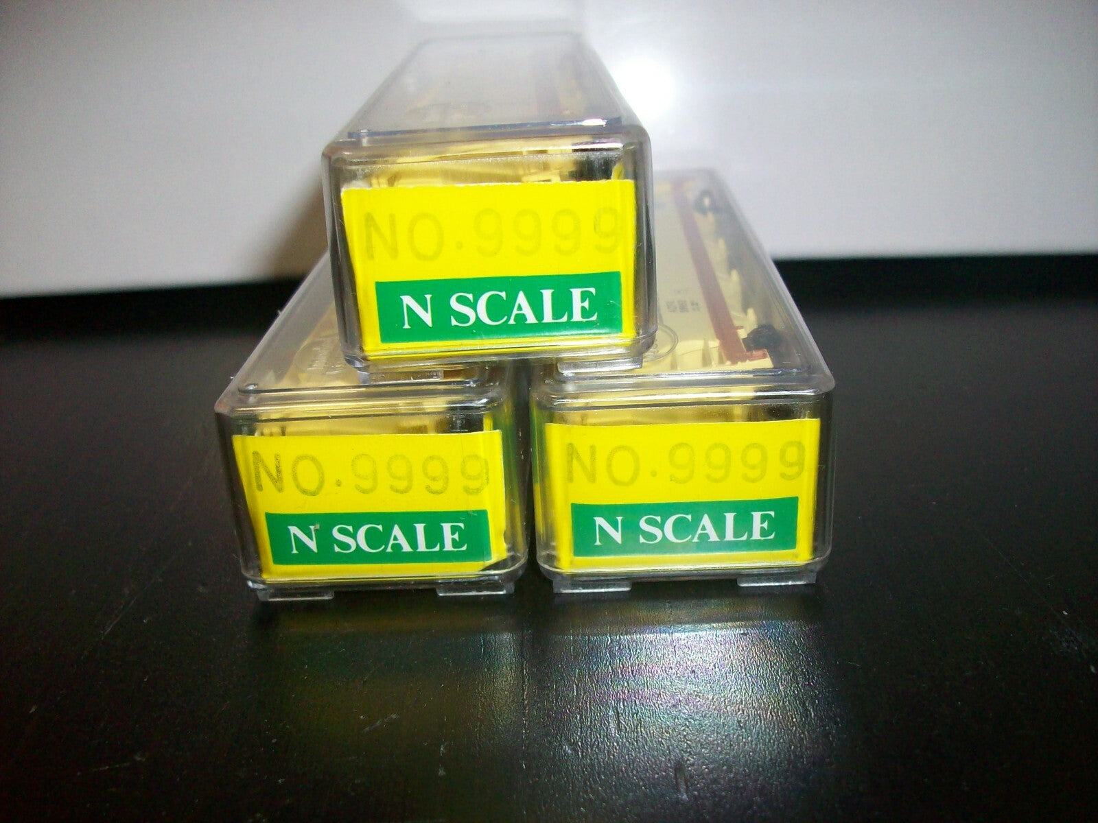N Scale (3Cars)Model Power 9999 Freight Cars Pabco Insulation Division