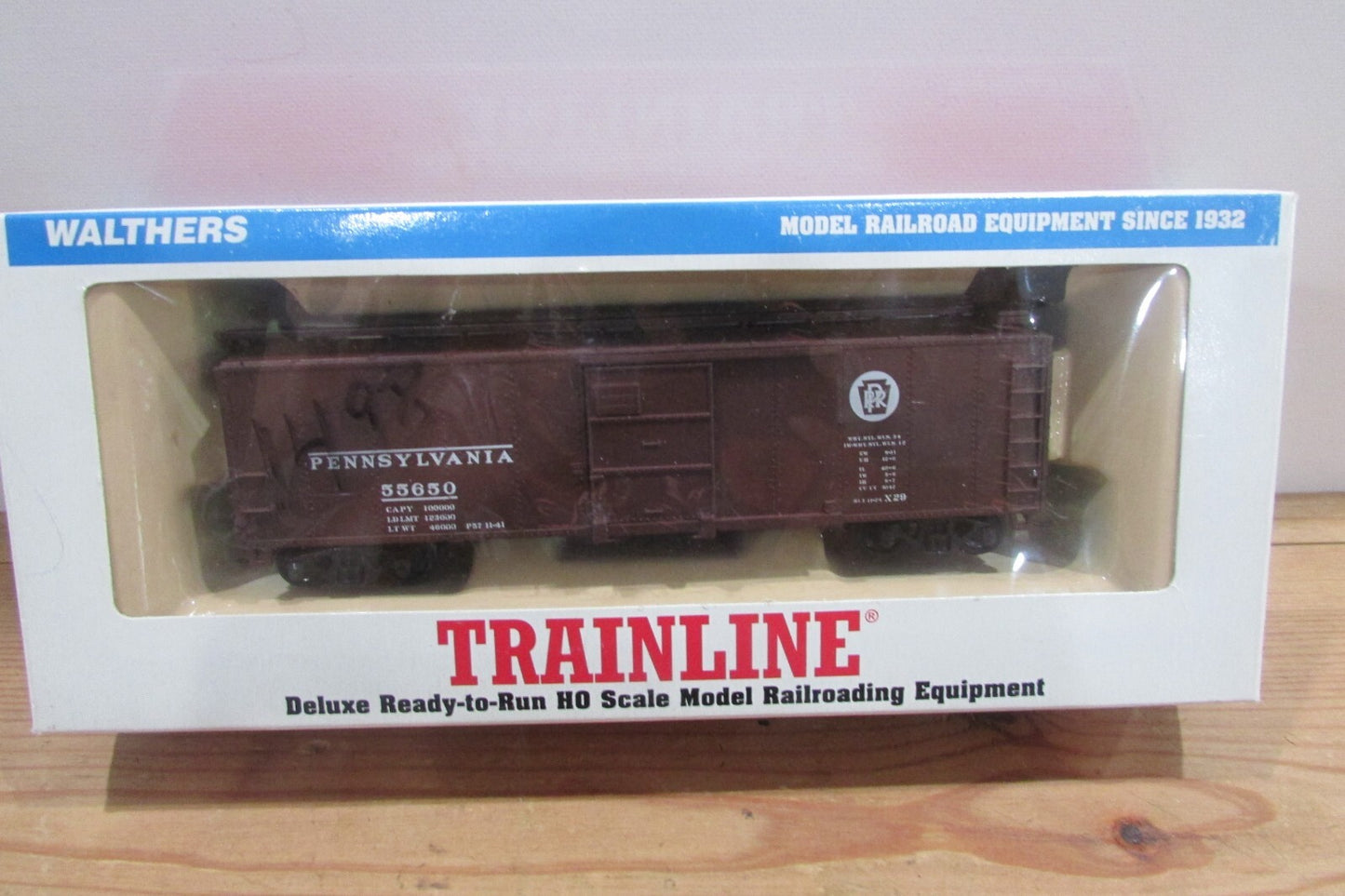 HO Scale Walthers 931-621 40 X-29 Steel Box Car Pennsylvania