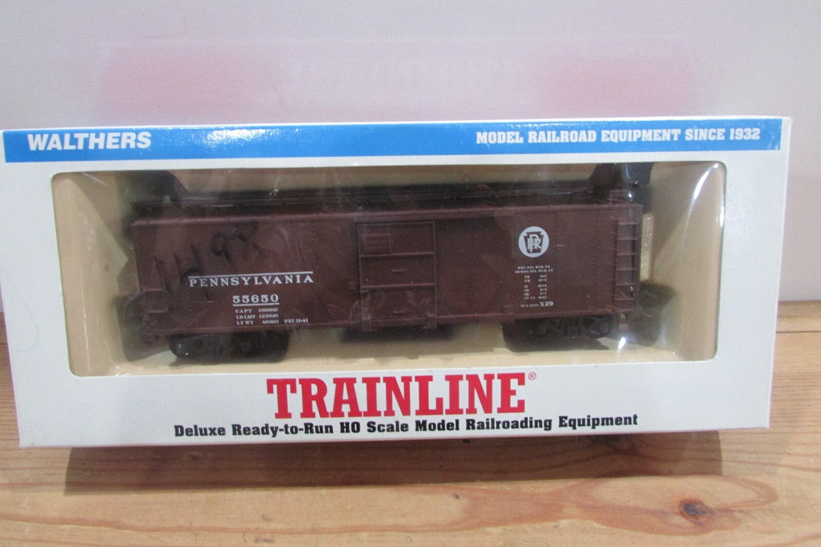 HO Scale Walthers 931-621 40 X-29 Steel Box Car Pennsylvania