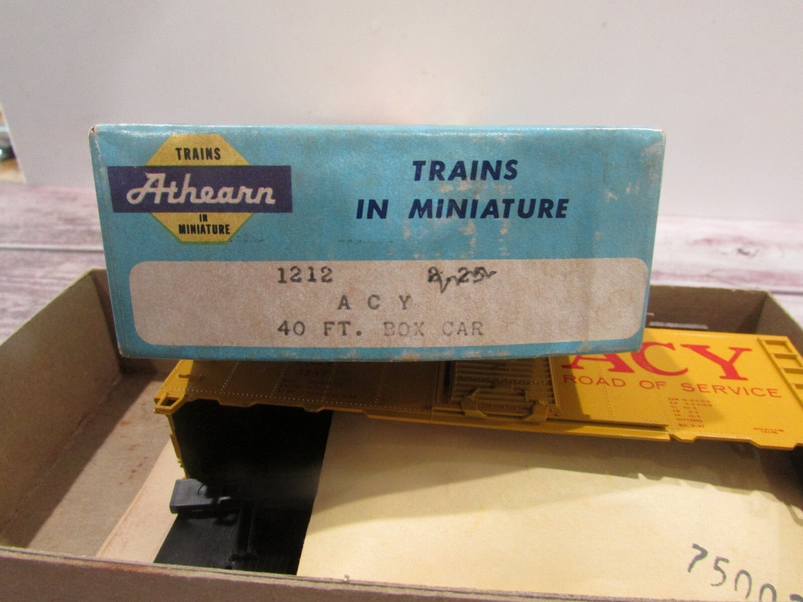 HO Scale Athearn 1212 40FT A.C.Y. 40ft Box Car #3247