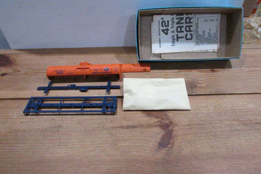 HO Scale Athearn 42' Tank Car 10TH Anniversary STDX 1966 Kit Lot#4245