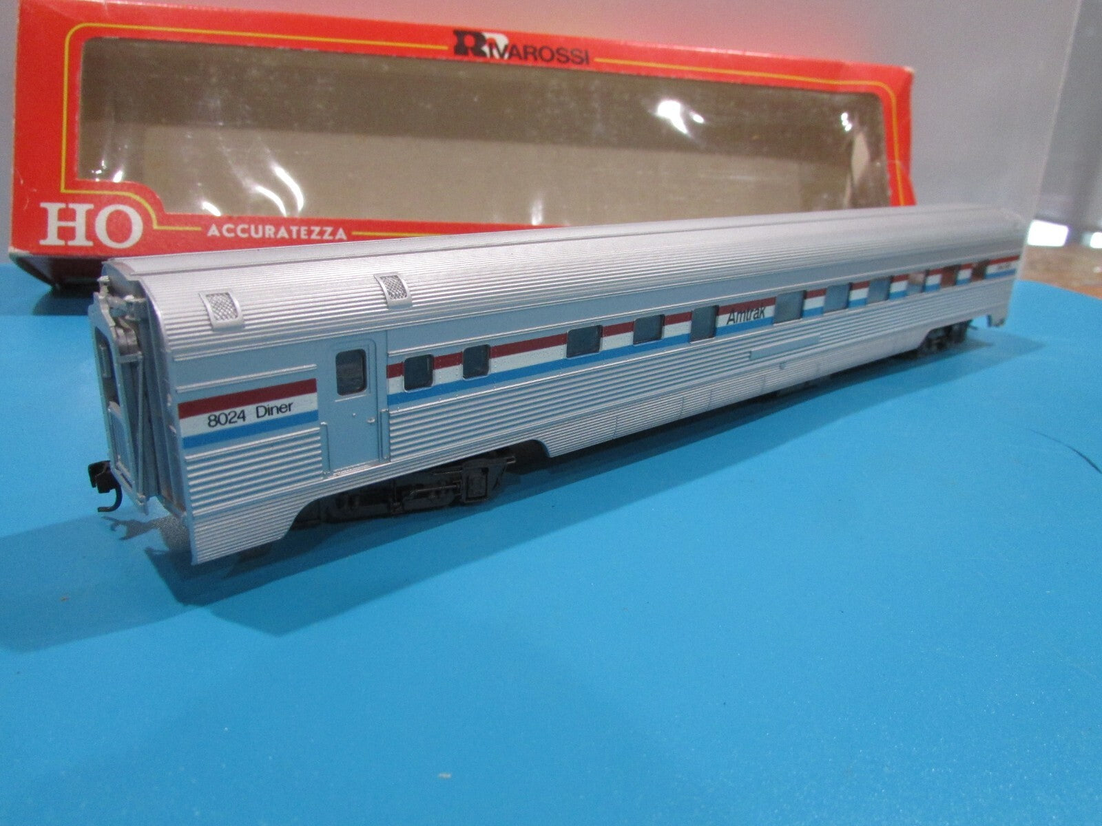 HO Scale Rivarossi 2620/0 Passenger Cars Amtrak Lot#1679