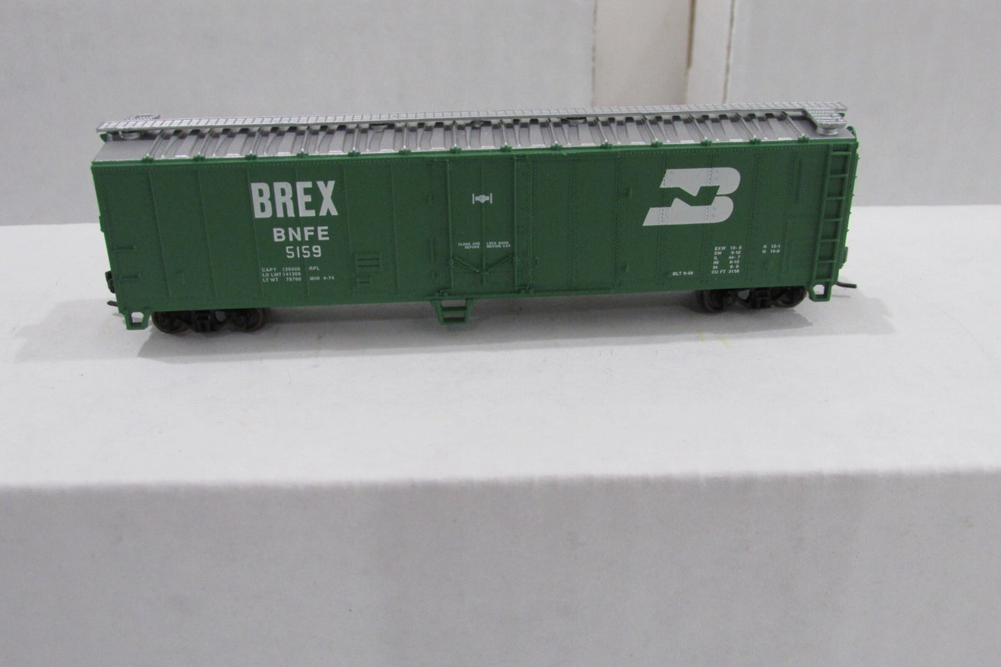 N Scale Atlas 36533 50' Mechanical Reefer Car Burlington Northern BNFE #5159