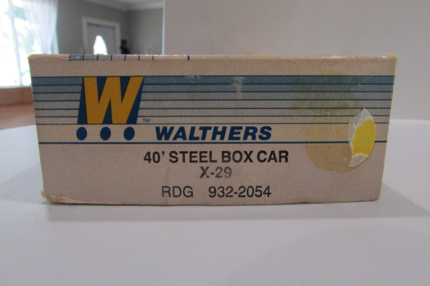 HO Scale Walthers 932-2054 40' Steel Box Car  X-29 Reading NIB Kit