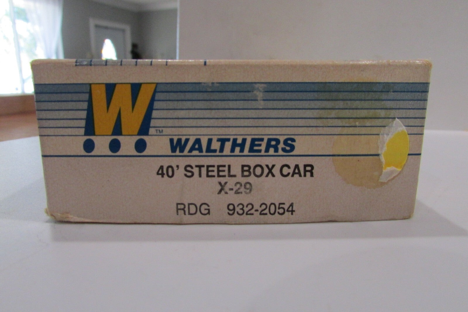 HO Scale Walthers 932-2054 40' Steel Box Car  X-29 Reading NIB Kit