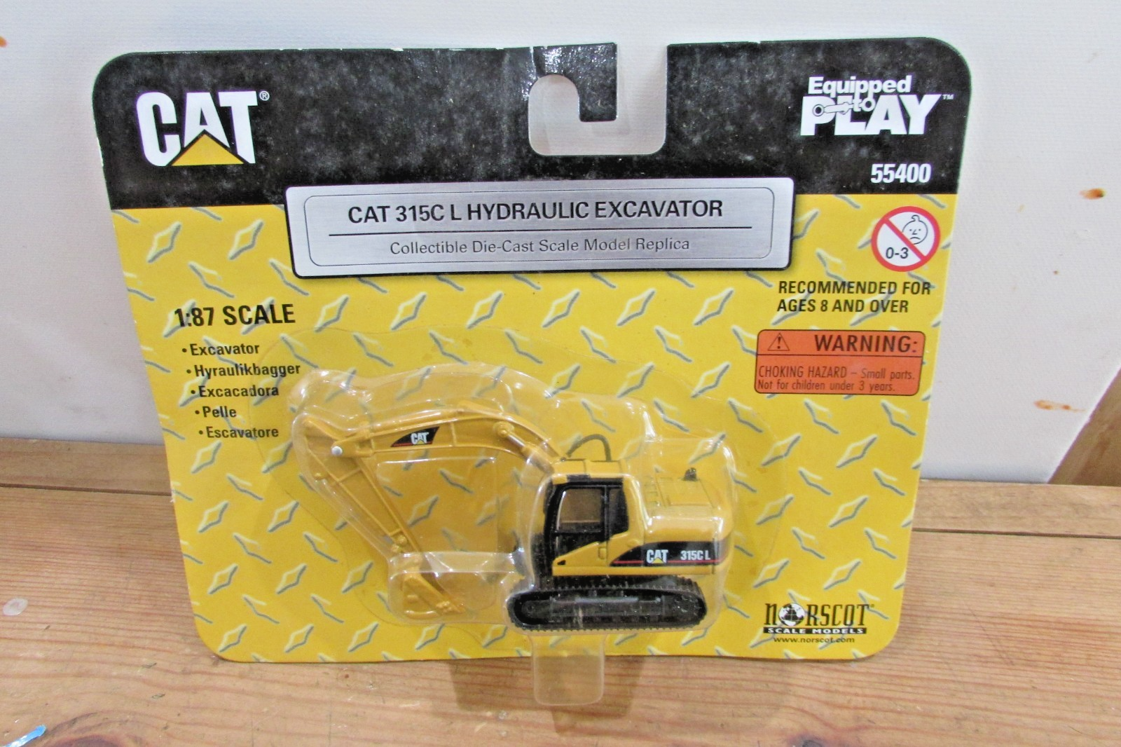 HO Scale/1:87 Scale Norscot 55400 Cat 315C L Hydraulic Excavator Lot#4975