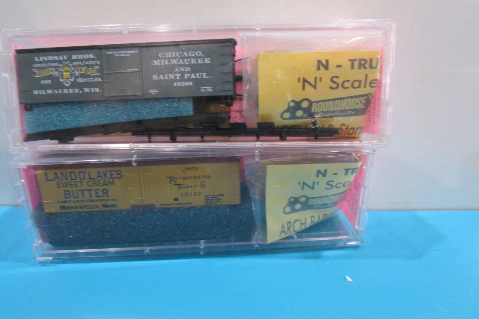 N Scale RoundHouse Assorted Reefer Car Kits (9) Lot#2593
