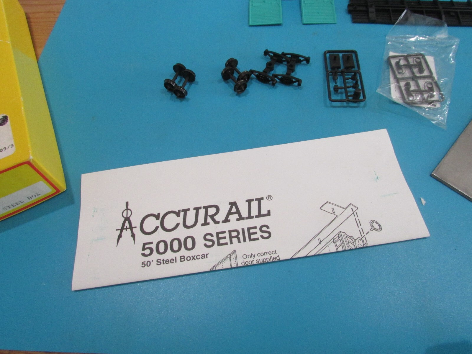 HO Scale Accurail 5004 AAR 50' Steel Box Car NYC