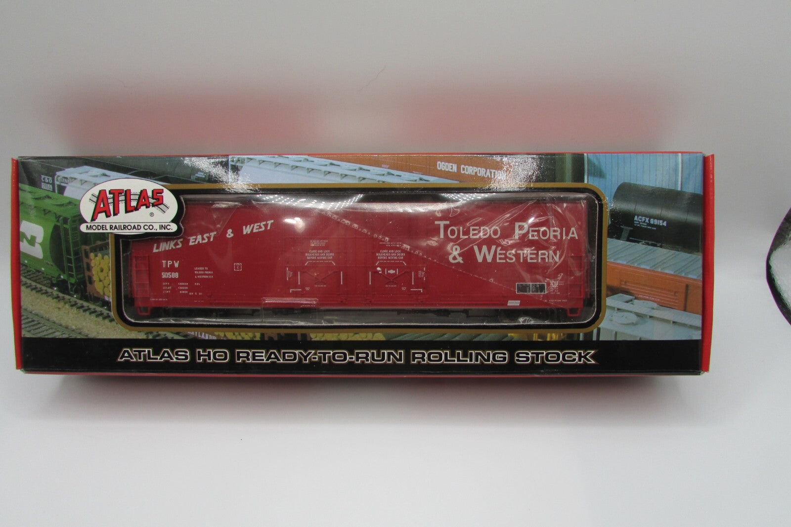 HO Scale Atlas 20-00-116 Evans 53' DPD Box Car  A4660