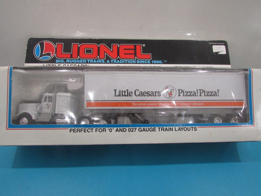 O Scale Lionel 6-12807 Litte Caesars Pizza tractor & Trailer Lot#1669