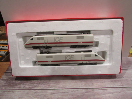 HO Scale Fleischmann 4440 Inter City Express 2 Cars Set Lot#3195