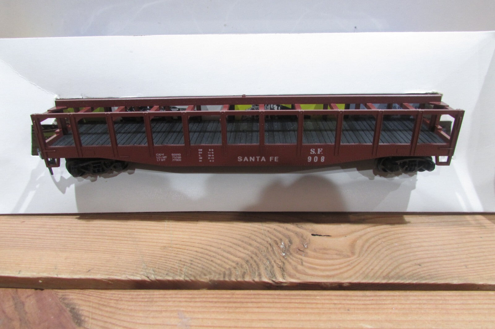 HO Scale AHM 5394F Calcium Carbide Container Santa Fe S.F 908