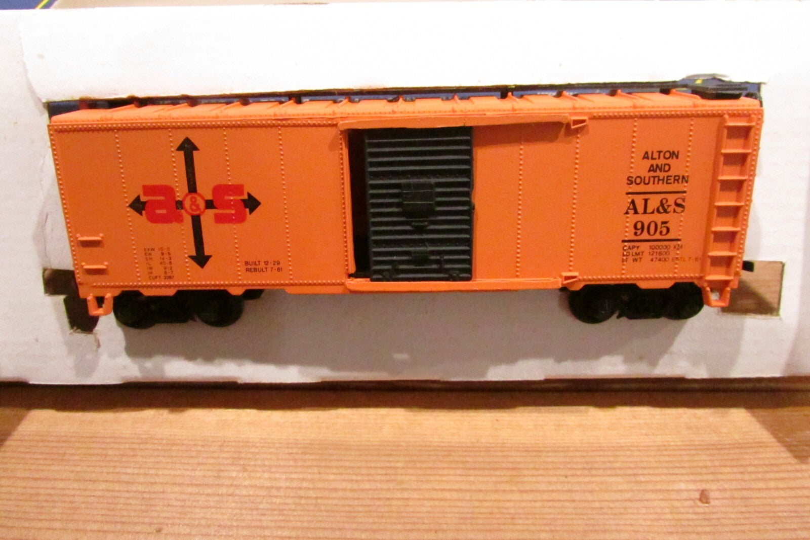HO Scale AHM 5241H Alton & Southern  40' Box Car