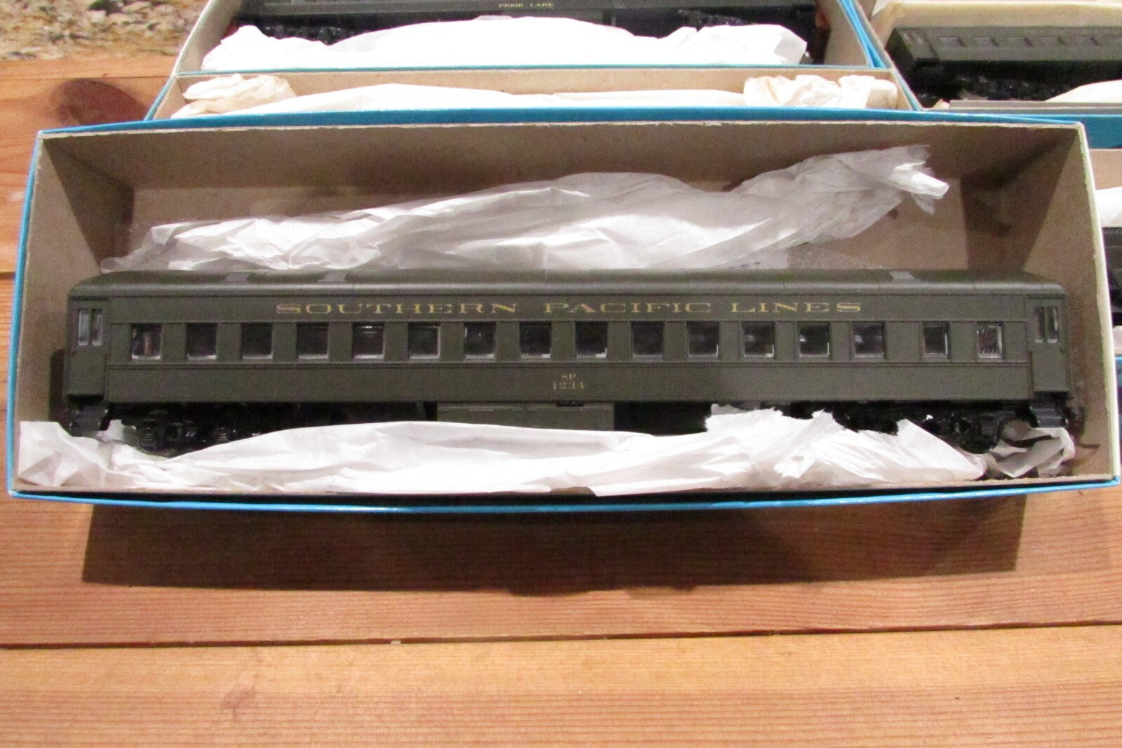 HO Scale Athearn (5)Southern Pacific Lines Passenger Cars Lot#3345