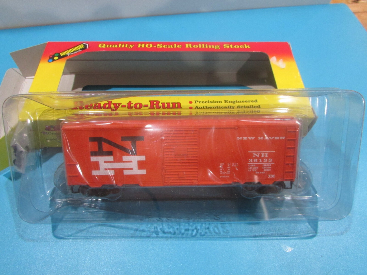 HO Scale Roundhouse (4) Assorted Freight Cars Lot#2385