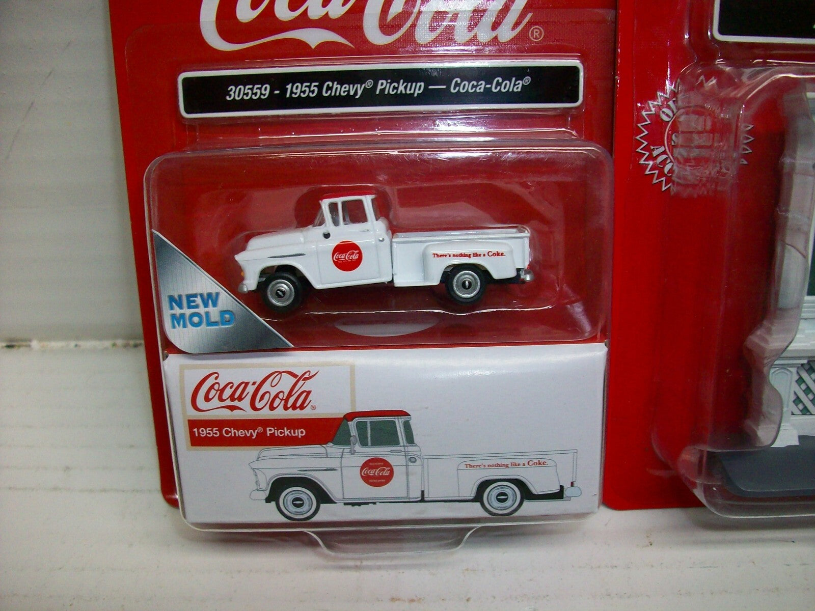 Ho Scale Classic Metal Works (1)Coca Cola Pickup & (1)Oudoor Billboard Coca Cola