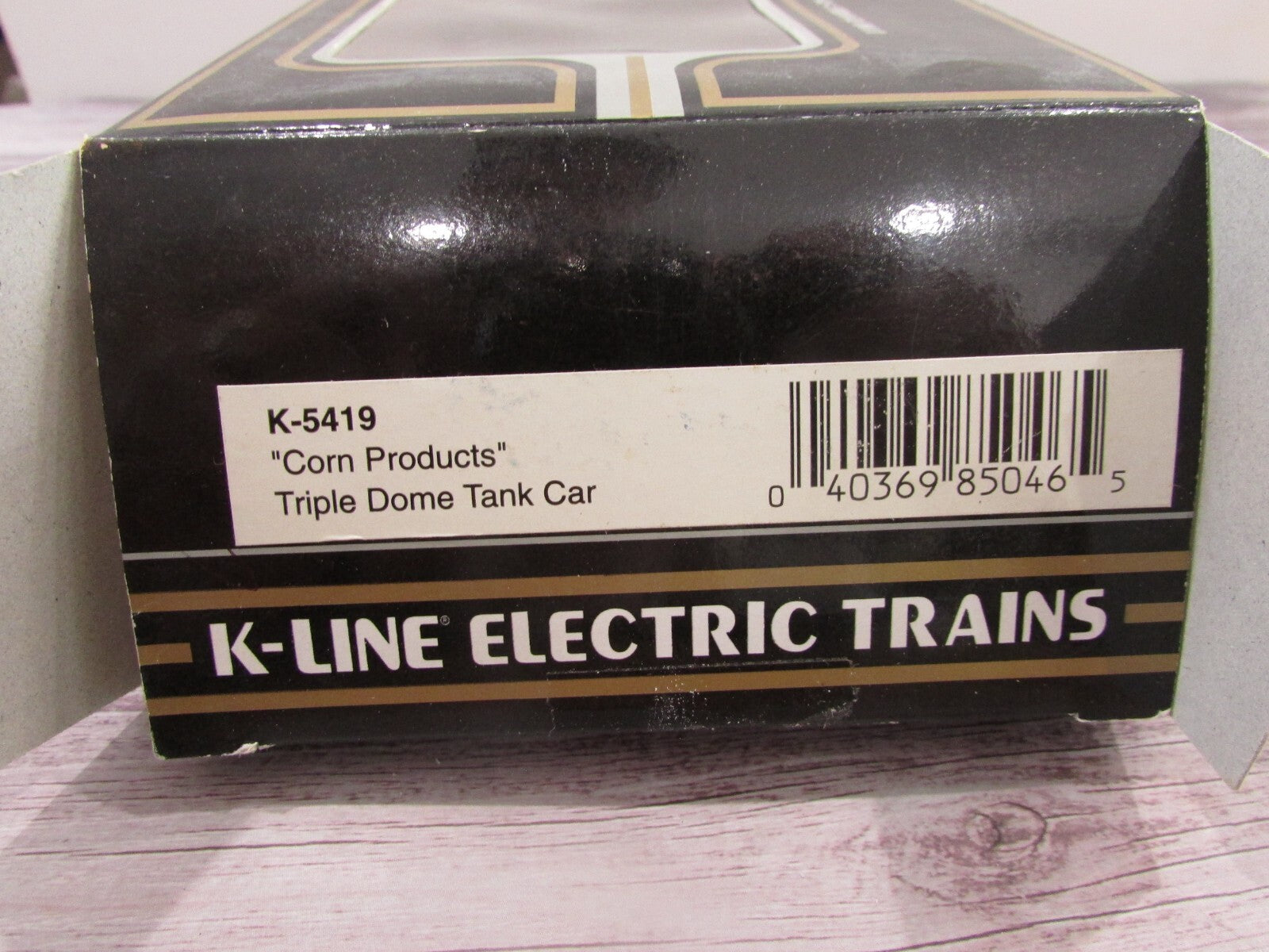 O Gauge K-Line K5419 Corn Products Tiple Dome Tank Car Lot#3066