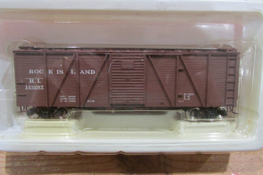 HO Scale Accurail 97110 Wood 40ft 6Panel Box Car Rock Island ACC4866