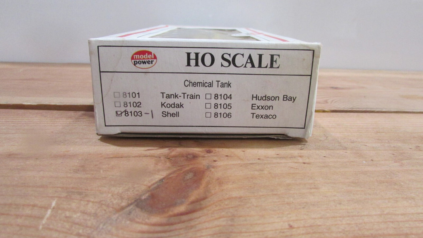 HO Scale Model Power 8103 Shell Tank Car  LOT#0209