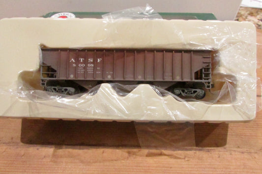 HO Scale Bowser 40441 70Ton 14Panel Triple Hopper ATSFCar#80098