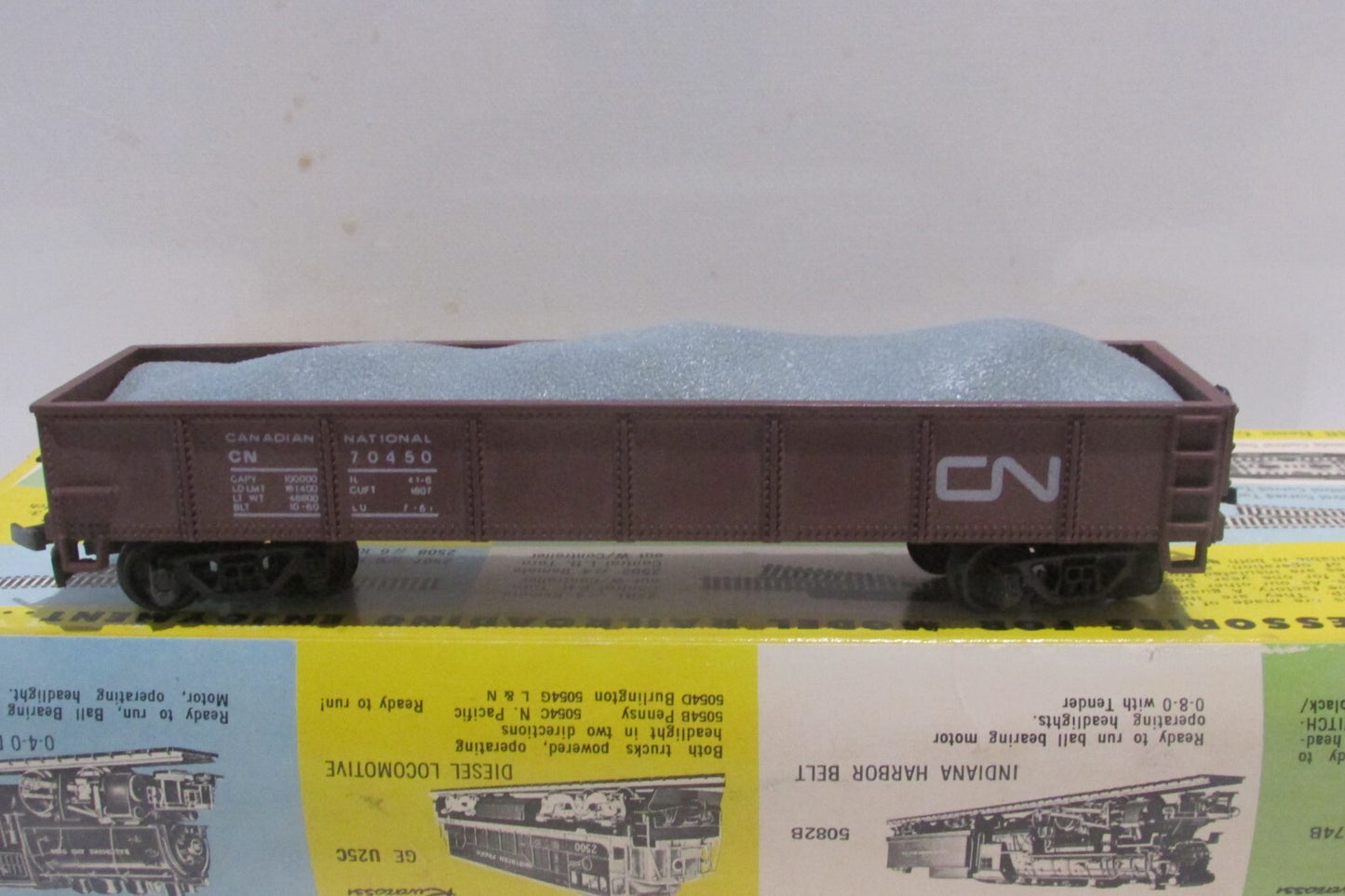 HO Scale Ahm (4) Assorted Gondolas Cars Lot#0414