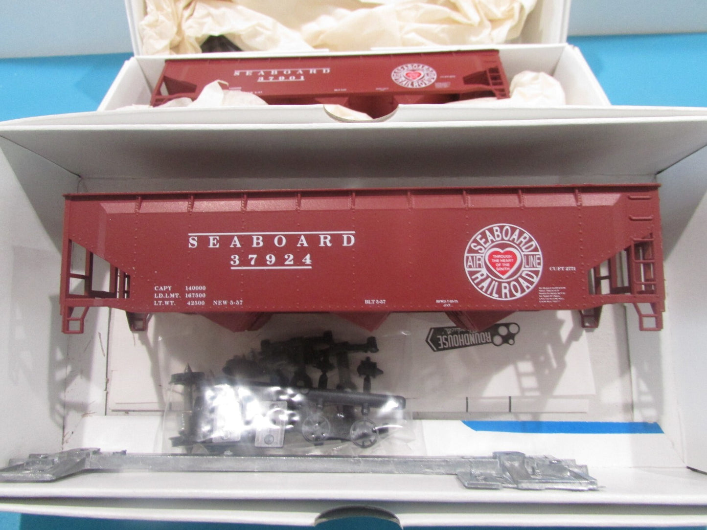 HO Scale Third Rail Graphics Seabooard O/S Hopper 3Pack Lot#1796