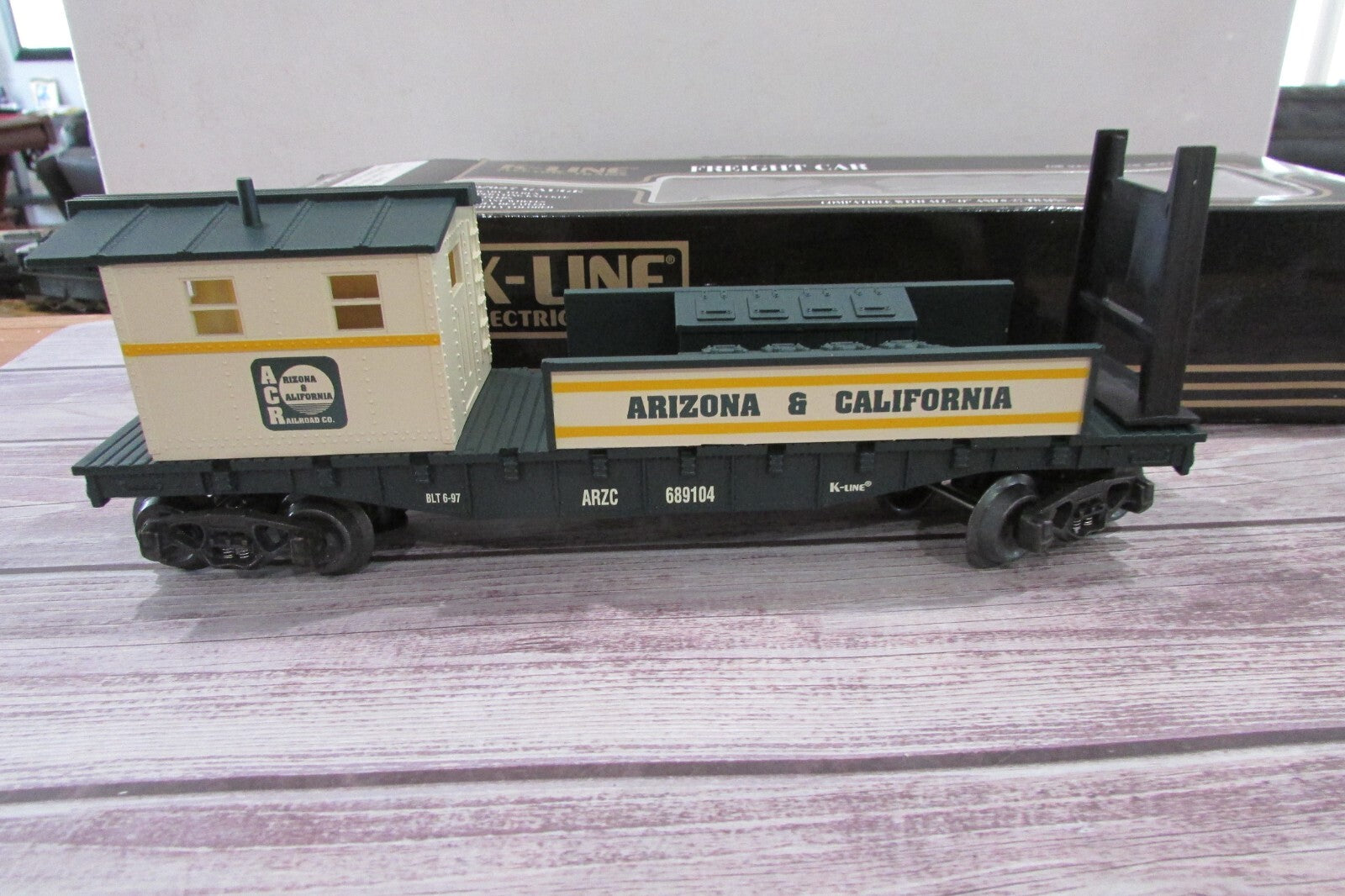 O Gauge K-Line 689104 1997 TCA 43rd National Convention Arizona & Cali, Boom Car