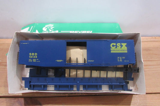 HO Scale Bev-Bel Corp #9960 PS-1 50' S/D Boxcar Seaboard "CSX" Kit Lot#4255