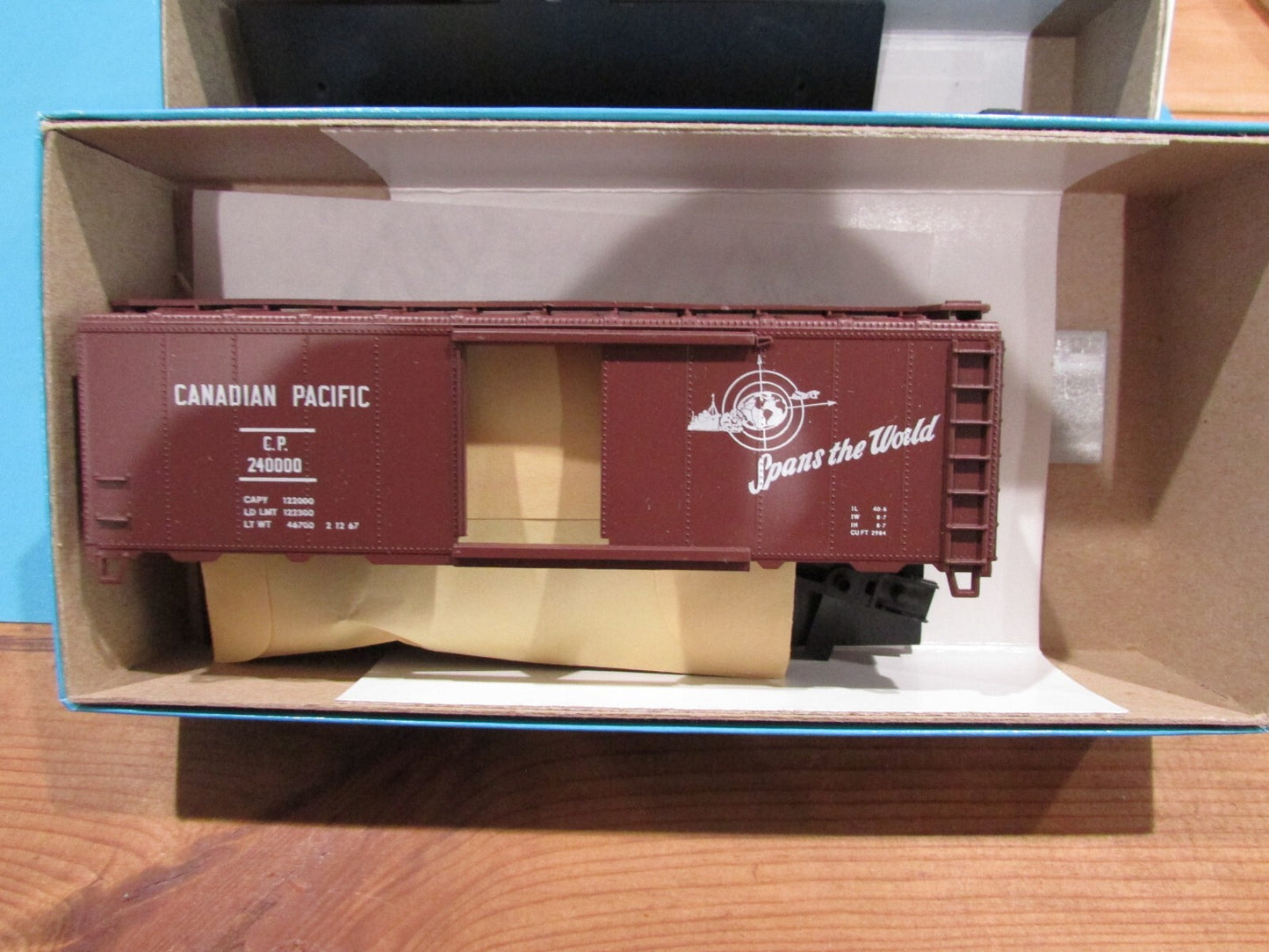 HO Scale Athearn (4Cars) Assorted Freight Box Cars Lot#1582