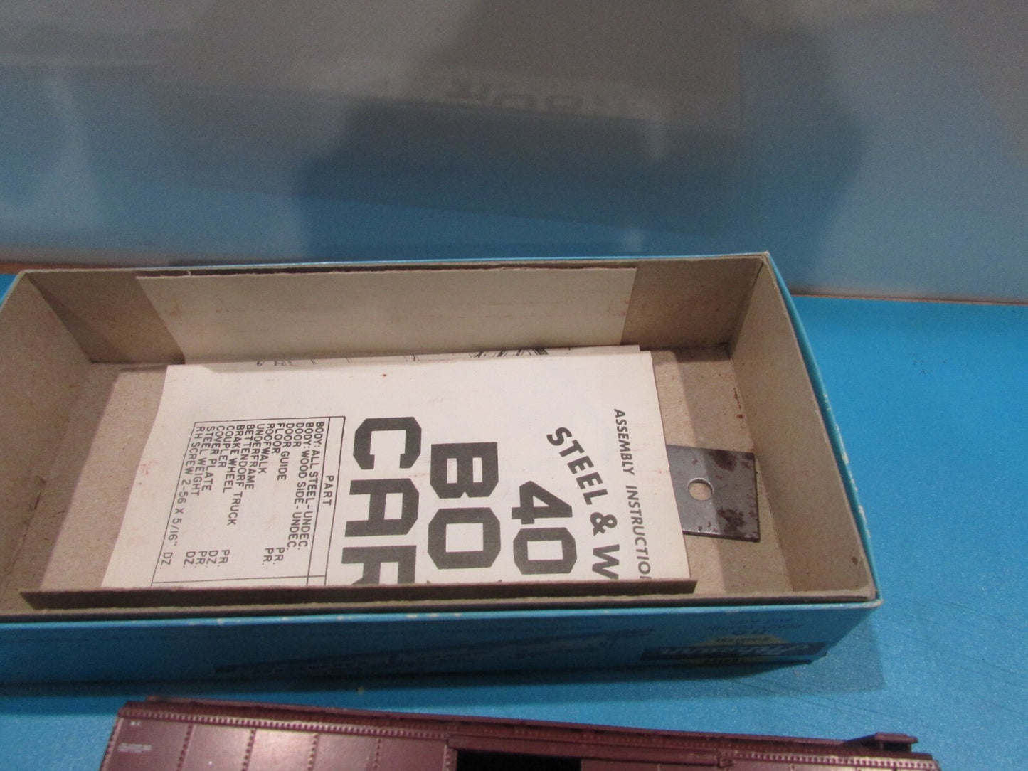 HO Scale Athearn 763 of 1000 Box Car Wisconsin Central #136362