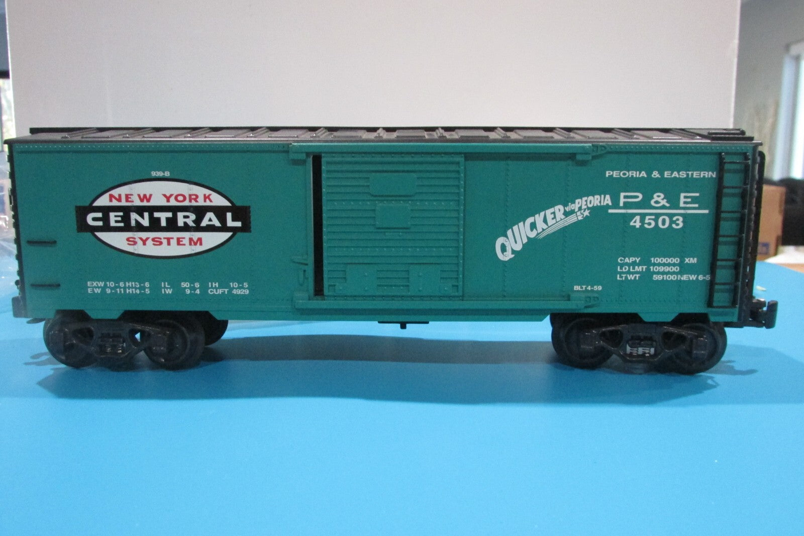 O Scale K-Line K-90017 NYC BoxCar Lot#0680