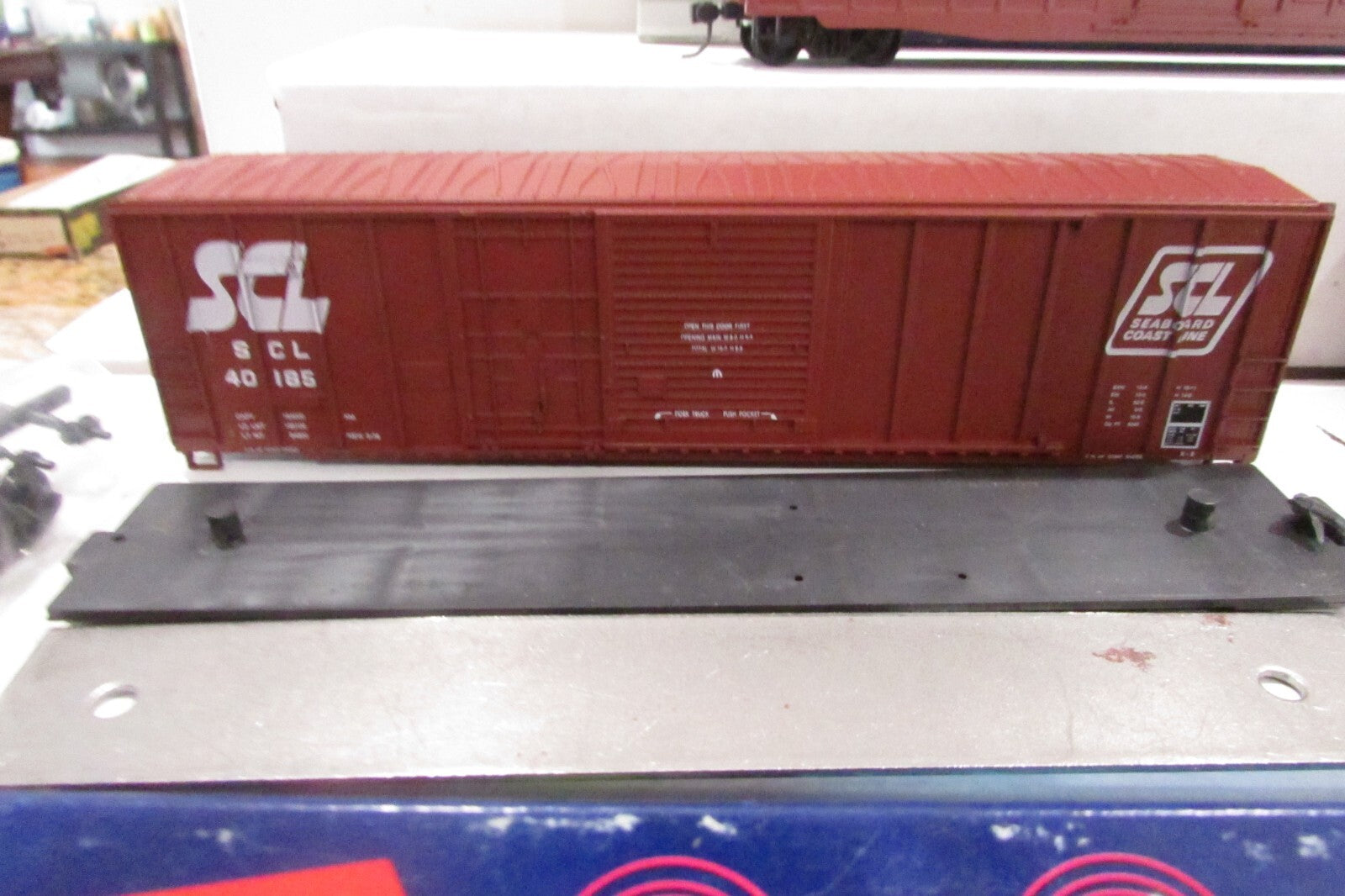 Ho Scale Roundhouse (3) Assorted 50' Box Cars Seaboard Coast Line Lot#3387