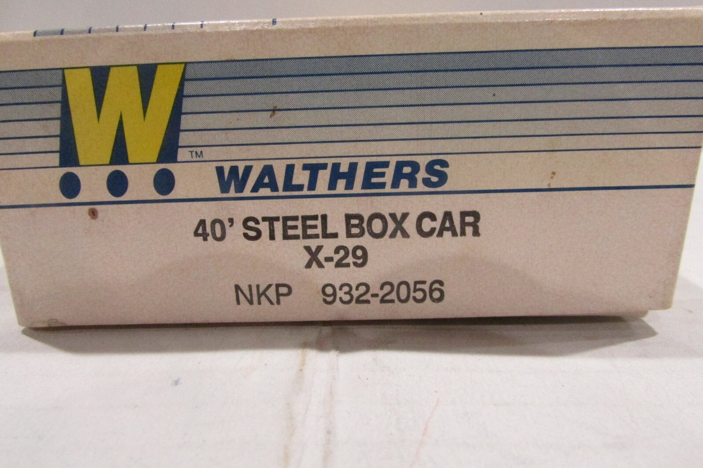 Ho Scale Walthers 932-2056 40' Steel Box Car x-29 Nickel Plate Road 25595