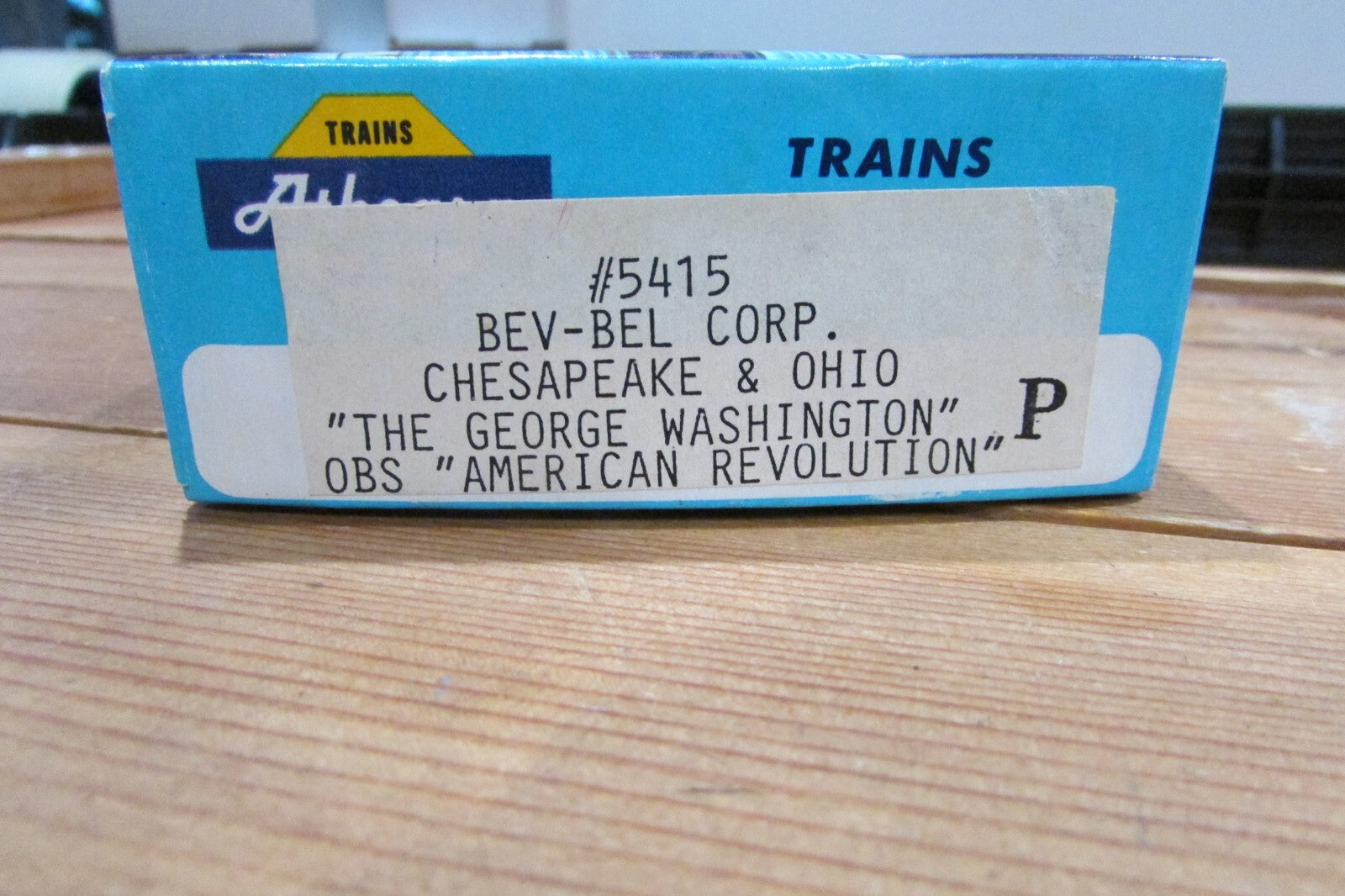 HO Scale Athearn/Bev-Bel 5415 Observation Passenger Car Lot#4054