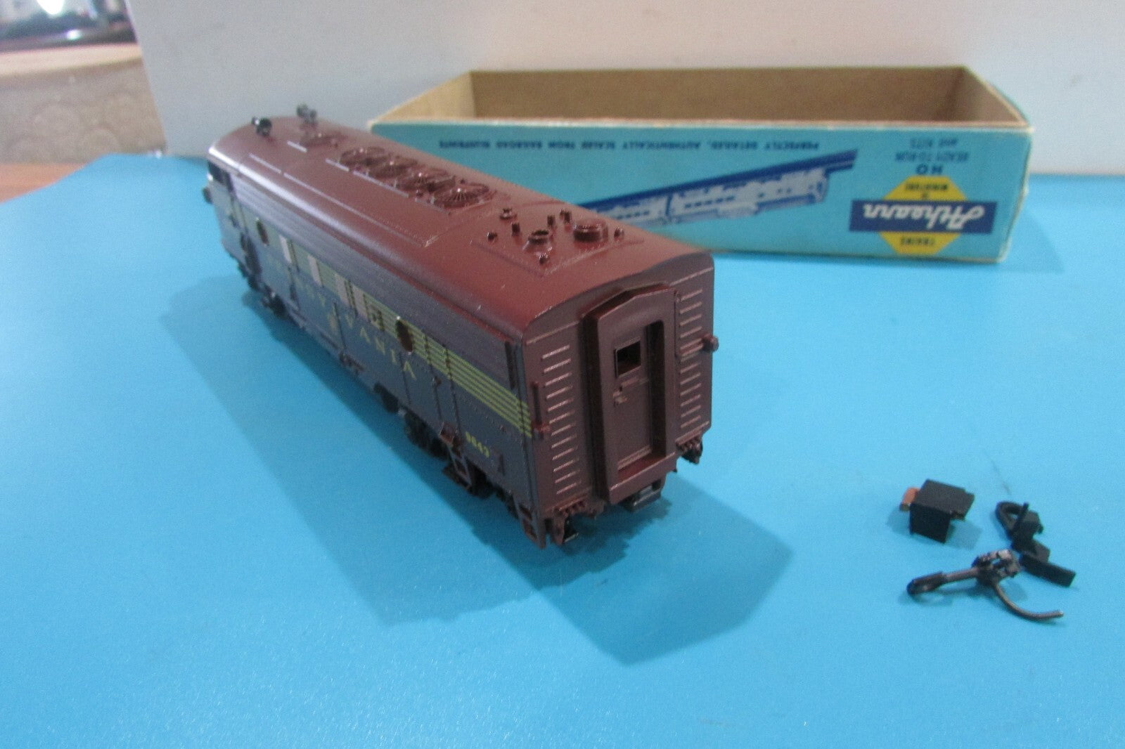 Ho Scale Athearn F7 Locomotive Super Powered Pennsylvania #9643 Lot#2665