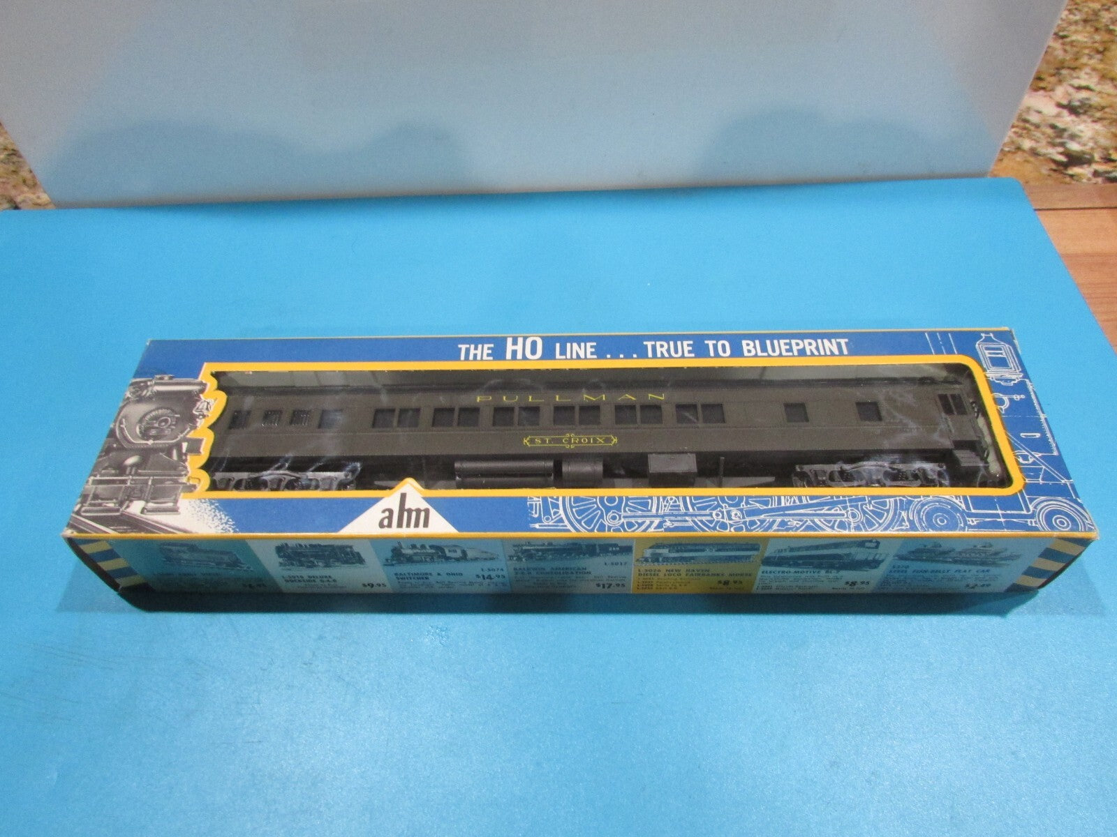 HO Scale AHM 6260 Pullman Car Santa Fe  "ST Croix" Lot#2338