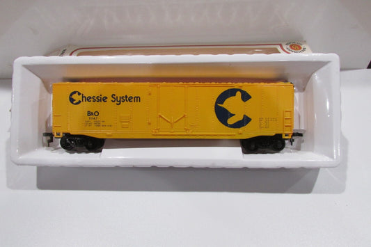 HO Scale Bachmann 51 Steel Box Car Chessie System B&O #11147 Lot#0378